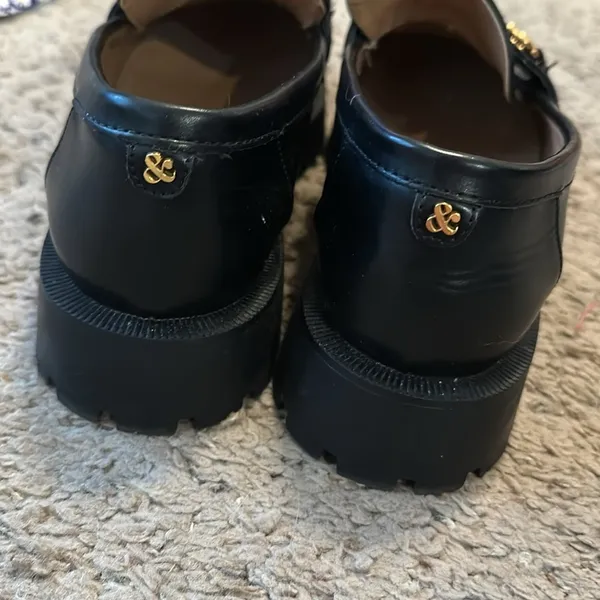 Sam & Libby Black Platform Loafers - Image 2