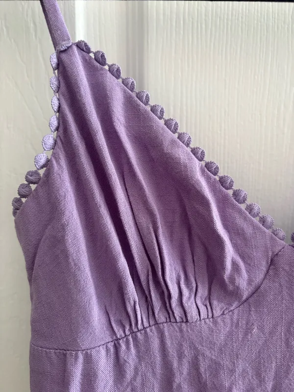 Short Purple Dress - Image 3