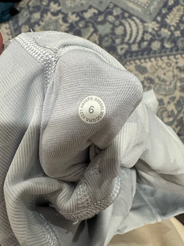 Lululemon Wunder Under White/Grey Camo Leggings 28” 6 - Image 3