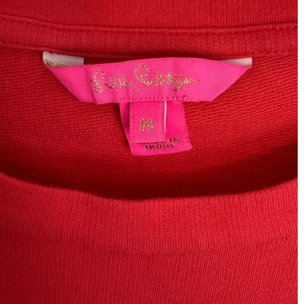 Lilly Pulitizer "Joy" sweatshirt size medium - Image 2