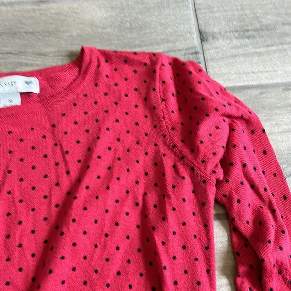 Love crazy polka dot sweater Red Size M - Image 2