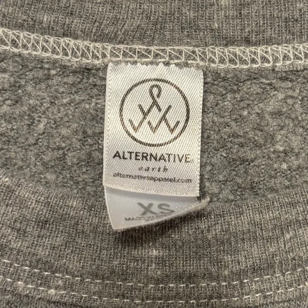 Otherwild Alternative Apparel Gray Sweatshirt The Future is‎ Female Size XS - Image 6