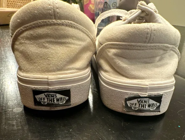 Vans White  Size 7 - Image 3