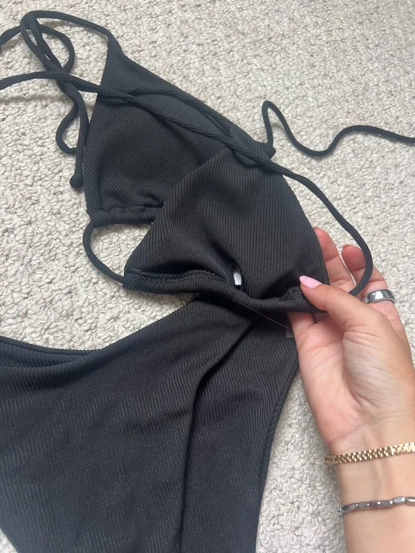 Shein Black Bikini Set - Image 3