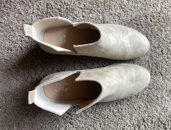 Tan Wedged Booties - Image 4