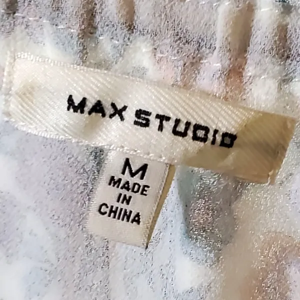 Max Studio - Medium - Floral Sleeveless Top - Multicolor With Tie Front - Image 6