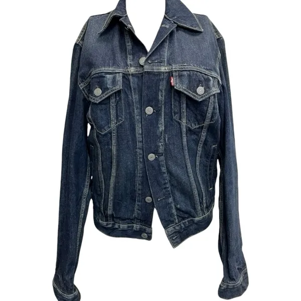 Levi's Blue Jean Jacket Size S - Image 2
