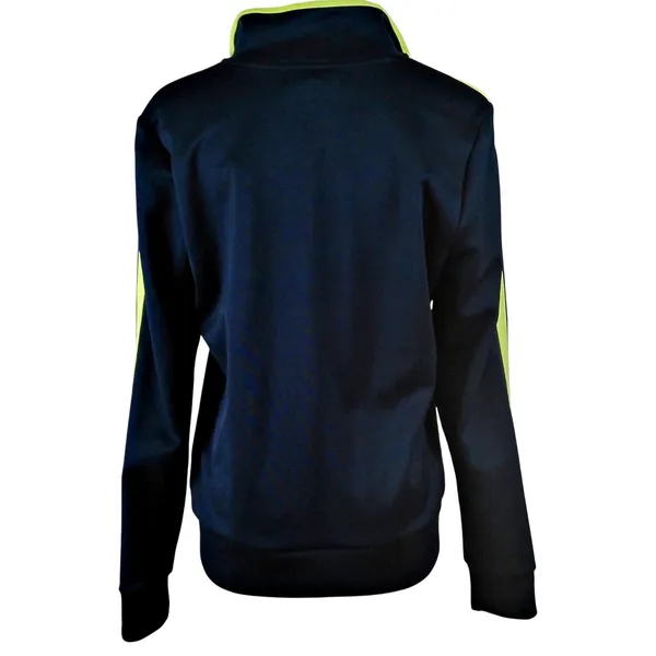 Ralph Lauren Active Womens MED Blue Green Crest Zip Up Track Jacket Logo Crest - Image 2