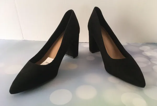 Black Heels, Size 7 1/2 - Image 3