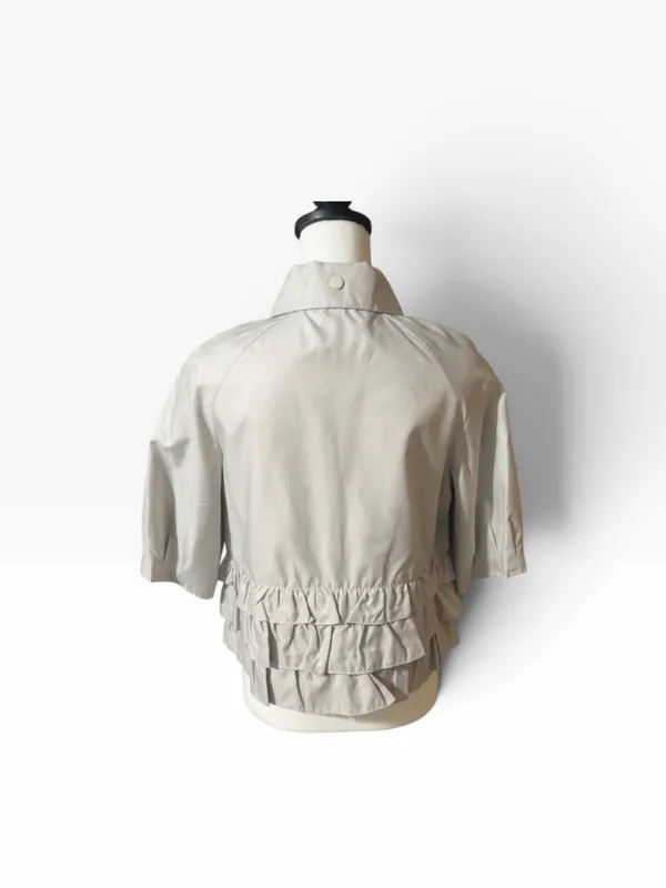 Samuel Dong Light Tan Ruffle - Image 3