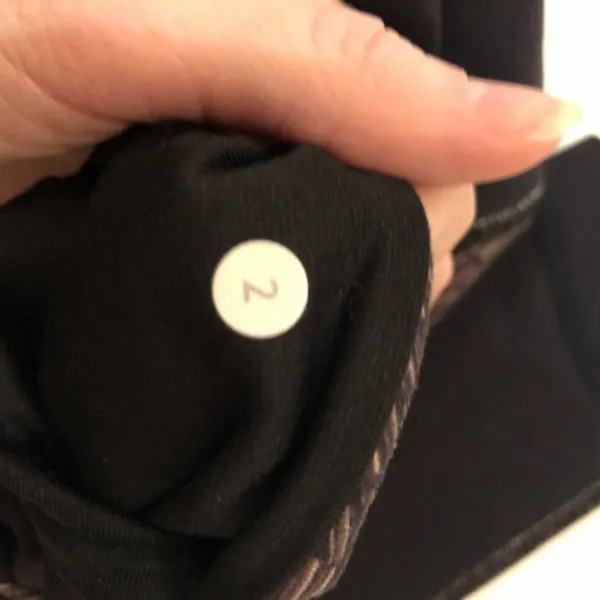 Lululemon Wunder Under Leggings Golden Goddess Cashew Brown Print - Image 6