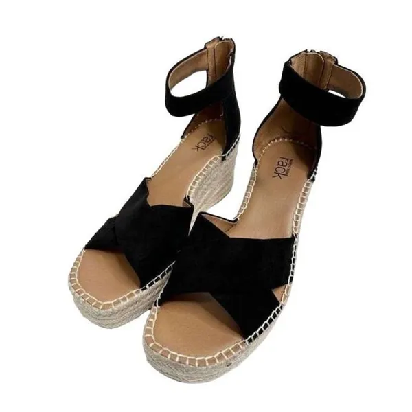 Nordstrom Rack Sandals Womens Caroline Platform Wedges Size 7.5 - Image 7