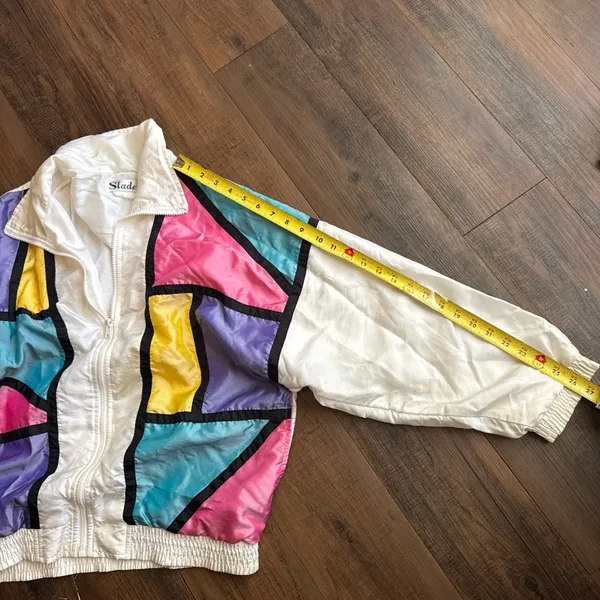 Vintage 90s Slade Colorblock Windbreaker Jacket - Image 4