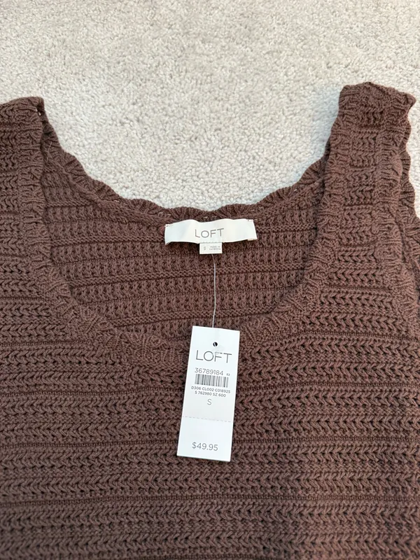 Brown Loft Tank Top - Image 3