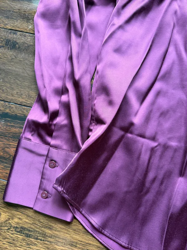 Abercrombie Satin Button Down - Image 3