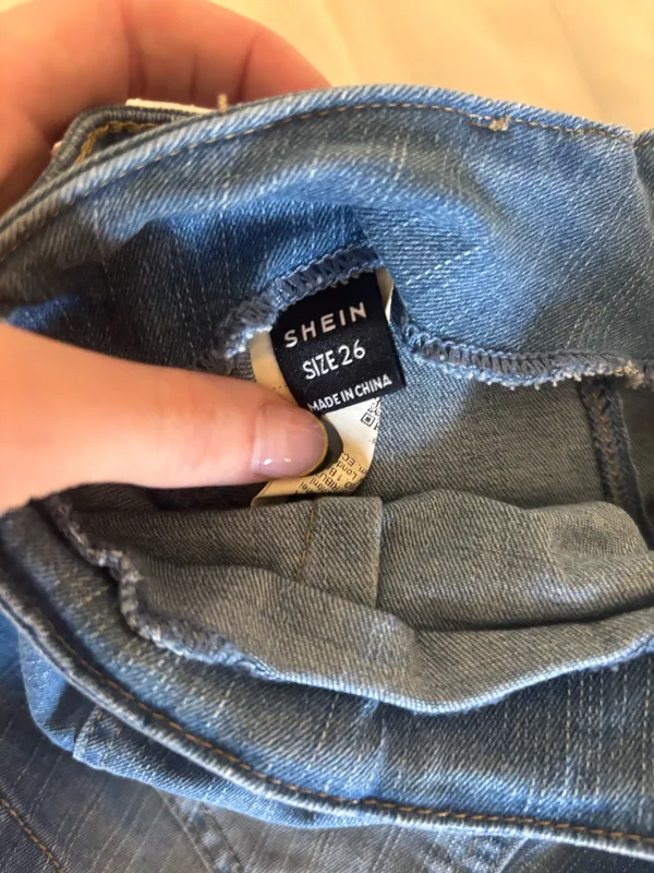 Shein Jean Mini Skort - Image 3