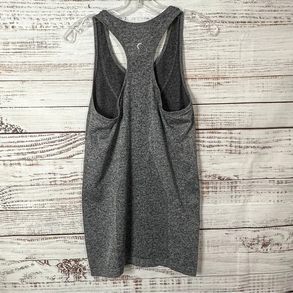 Zyia Active Gray Fog Copper Charged Racerback Tank, EUC, Size Medium - Image 10