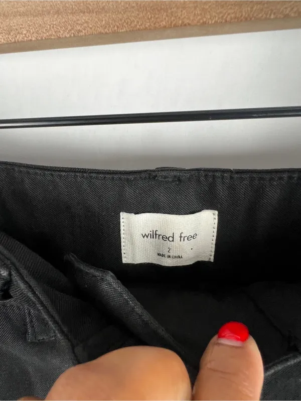 Aritzia Wilfred Free Ascendant Pant Size 2 Black‎ - Image 7