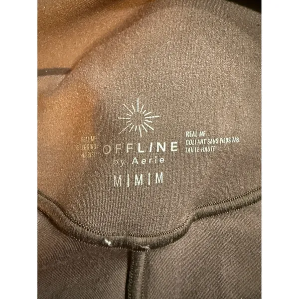 Aerie OFFLINE MIMI High Waisted Leggings Brown Womens‎ Size Medium - Image 3