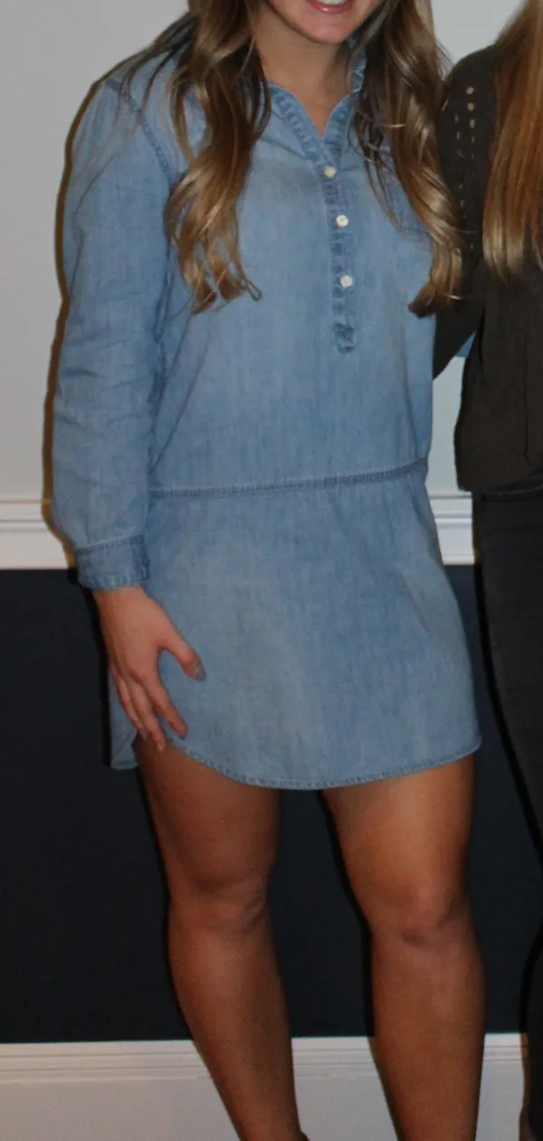 Vintage Denim Dress - Image 2