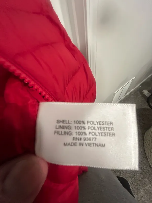NWT Rumba Red St. Johns Bay Lightweight Puffer Jacket-Women-Size-M - Image 6