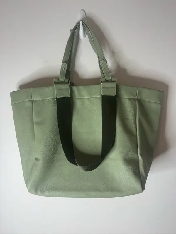New free People Ventura Vegan Tote Moss green - Image 6