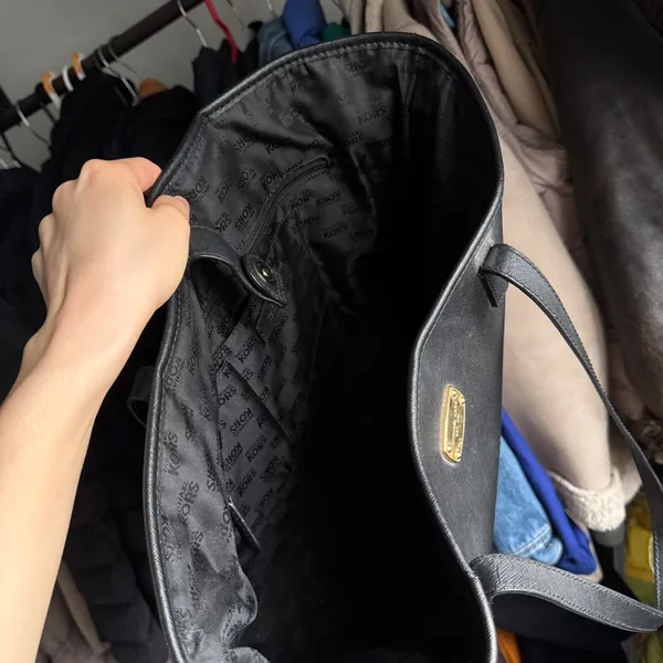 Michael Kors Black Large Tote - Image 3