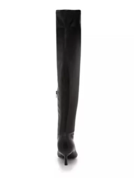 Madden Girl Deserai Over-The-Knee Kitten Heel Boots Size 7.5M - Image 3