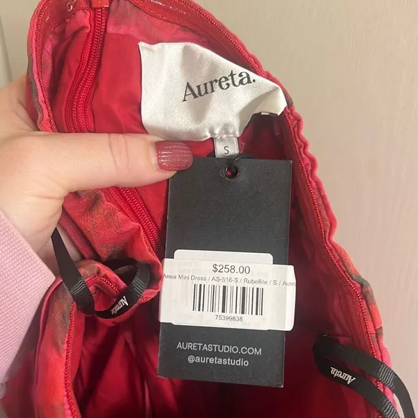 ✨AURETA Pink Amia Mini Sz Small Dress✨ Pink - Image 5