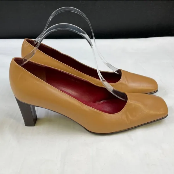 Ralph Lauren Women's Tan Shoes/Heels Sz 8.5B SKU 4311 - Image 5