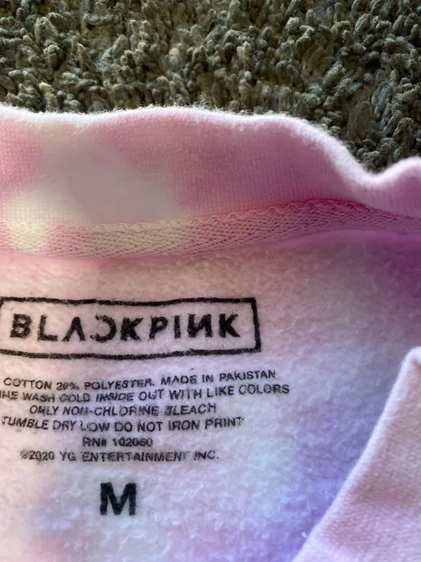 Selena Gomez Black Pink X Tie Dye Sweatshirt M - Image 7