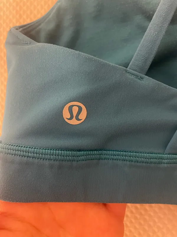Lululemon Hawaiian blue sports bra - Image 3