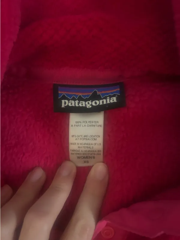 Hot Pink Patagonia Pullover Synchilla - Image 2