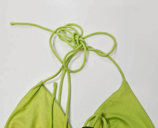 Superdown Roxy Bikini Top in Green - Image 7