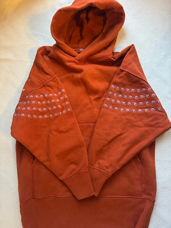 Free People "At My Best" Embroidered Sweatshirt - Image 3