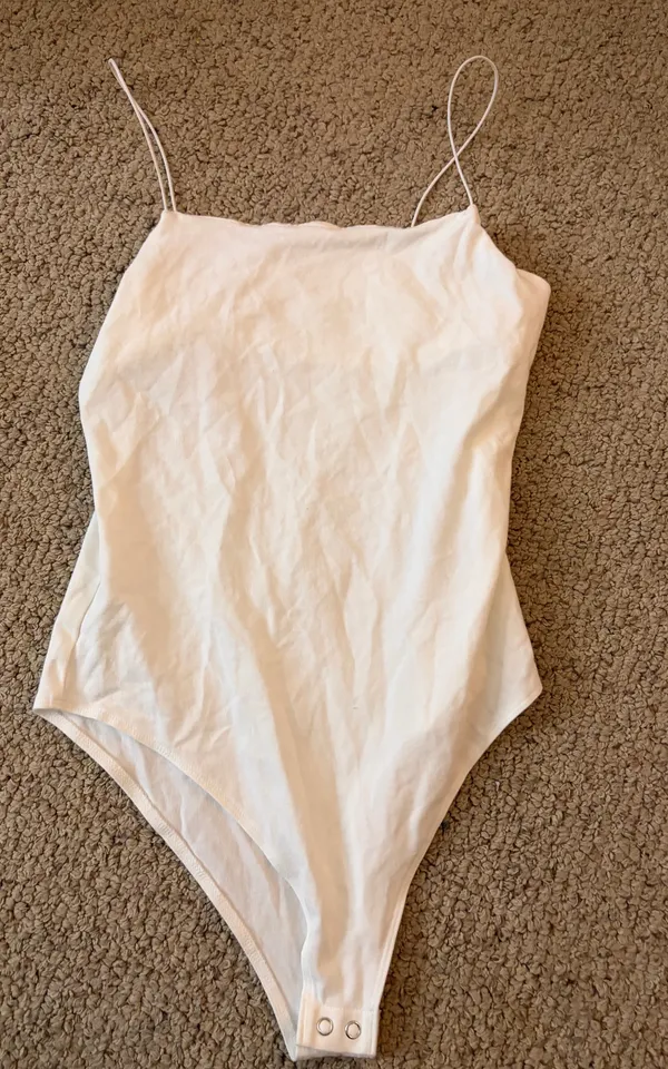 Target White spaghetti strap bodysuit - Image 4