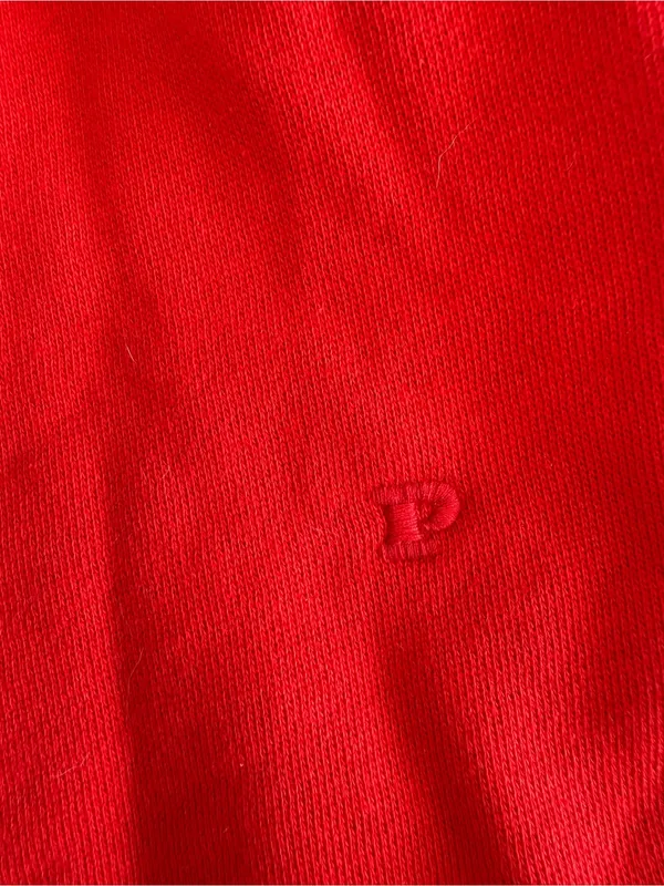 Victoria's Secret PINK Ivy Fleece Split-Hem Flare Sweatpants Red XL NWT - Image 5