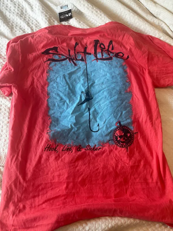 Salt Life T-Shirt Pink - Image 2