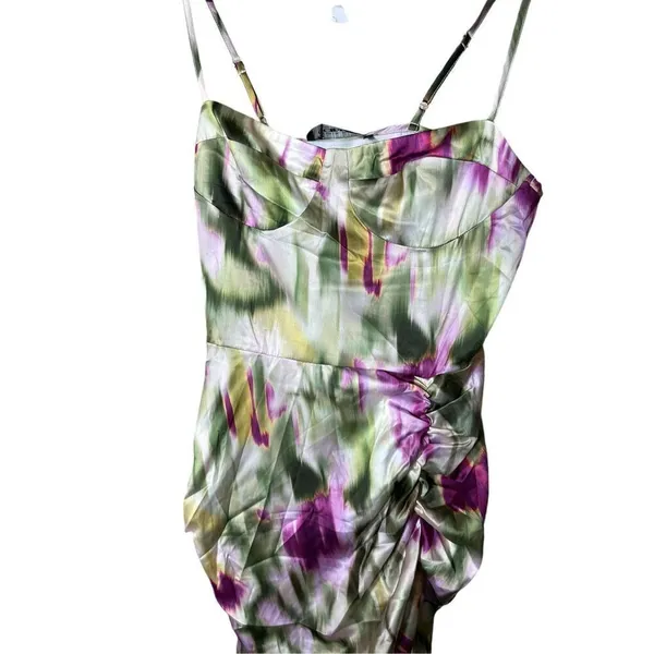 Cider Illusions Ruched Midi Dress Size‎ XS NWT - Image 6