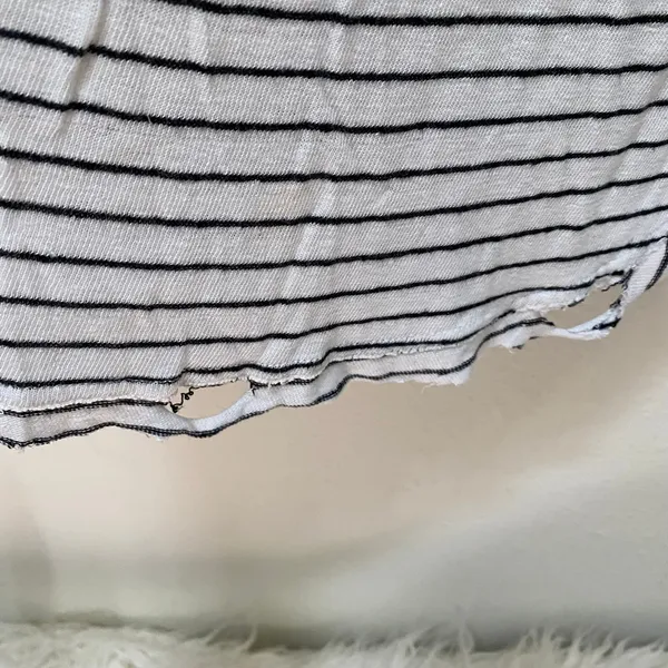 VICI Lovestitch super distressed‎ striped long sleeve - Image 6