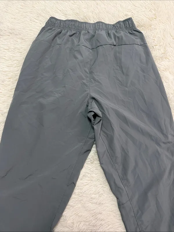 Nike Women's Charcoal Gray Track Joggers with Reflective Swoosh - Image 5
