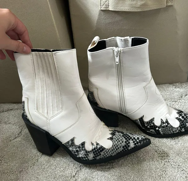 Nasty Gal Cowgirl Booties - Image 3
