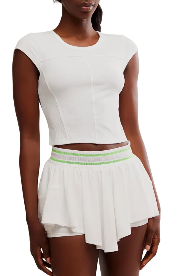 FP Movement Women’s Tempo Ribbed Baby Tee - Image 2