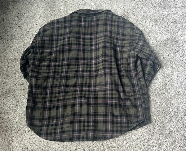 Vans Women’s Plaid Button Down Shirt - Image 2