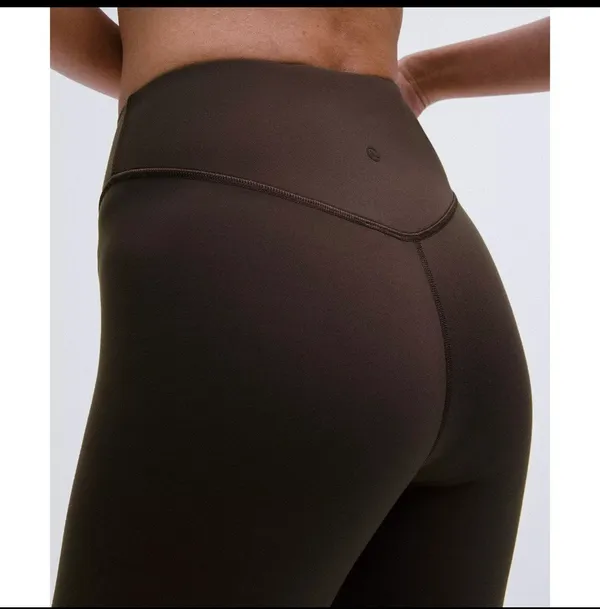 Lululemon Wunder Under SmoothCover High-Rise Tight 25" Size 6 Espresso NWT - Image 3