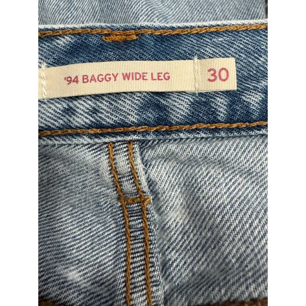 Levi’s 94 Baggy Wide Leg Jeans Light Wash 90s Y2K Skater Model Off Duty Denim - Image 6