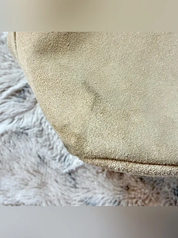 Margot Gabi Maxi Hobo - Cream/Beige Suede - NWT - Image 3