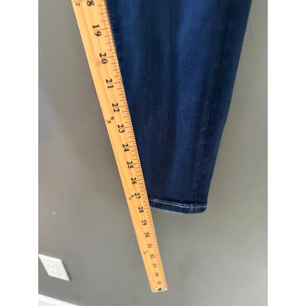 American Eagle Outfitters Dark Wash Skinny Jeggings Womens‎ Size 6 Regular Blue - Image 5