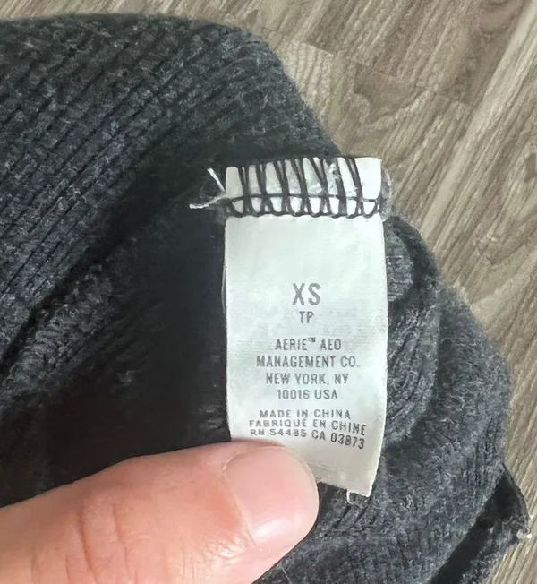 Aerie Ribbed High Rise Waisted Flare Pants - Image 3