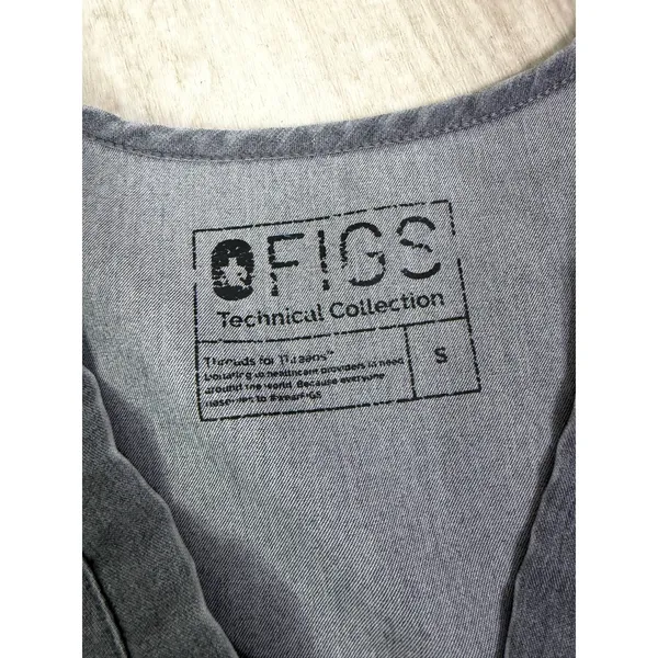 Figs Catarina One-Pocket Scrub Top Graphite Gray Size Small FW1000 - Image 5